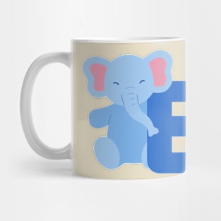 Animal alphabet E Mug